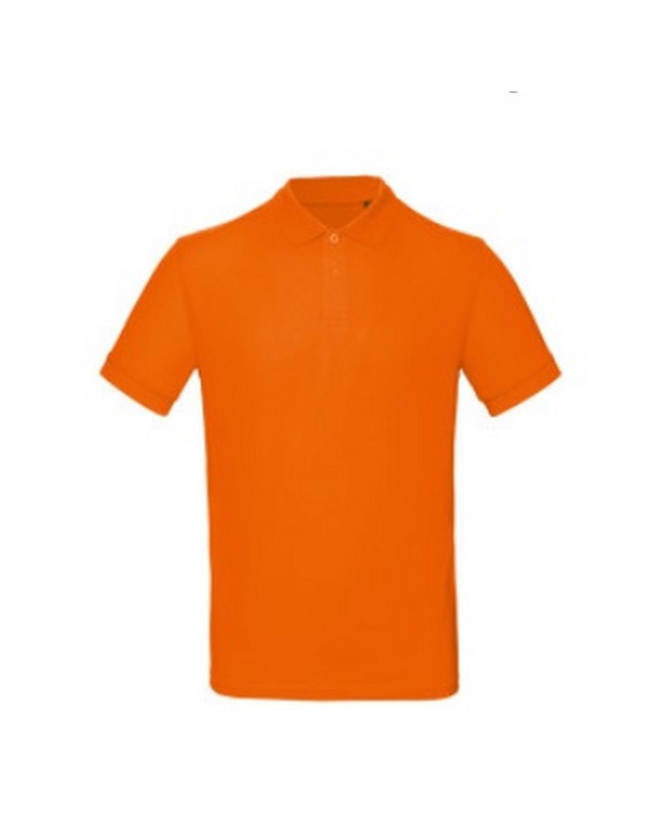B&C Collection Mens Inspire Polo Shirt - Orange