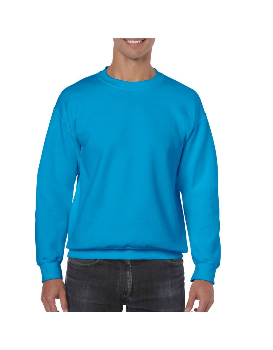 Gildan Mens Heavy Blend Sweatshirt - Sapphire Blue