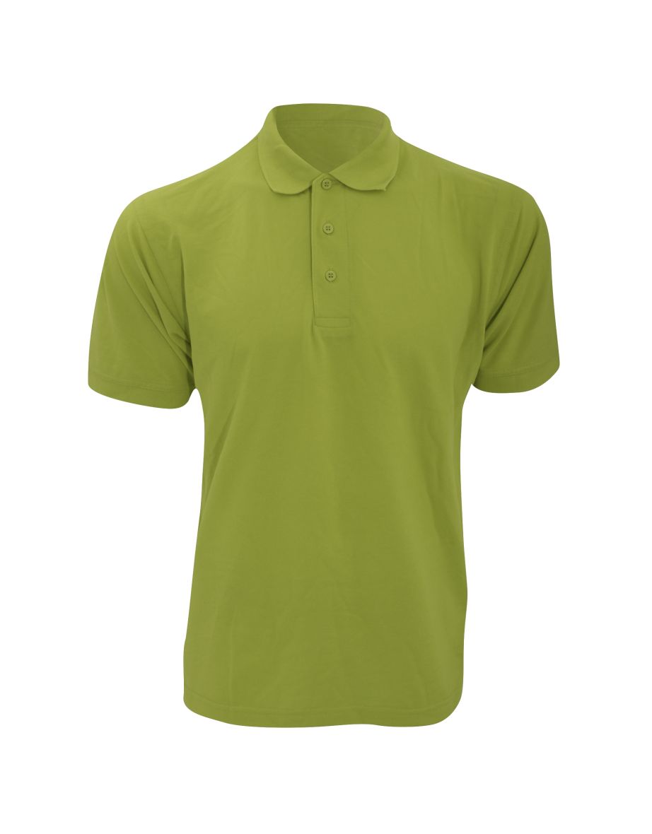 Kustom Kit Mens Klassic Superwash Short Sleeve Polo Shirt - Apple Green