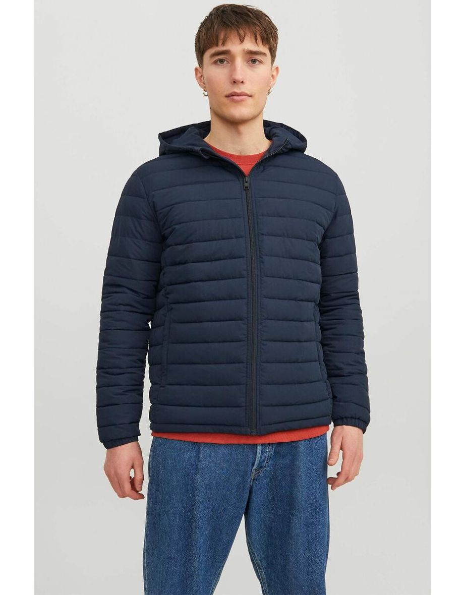 Short Hooded Padded Jacket, Mid-Season