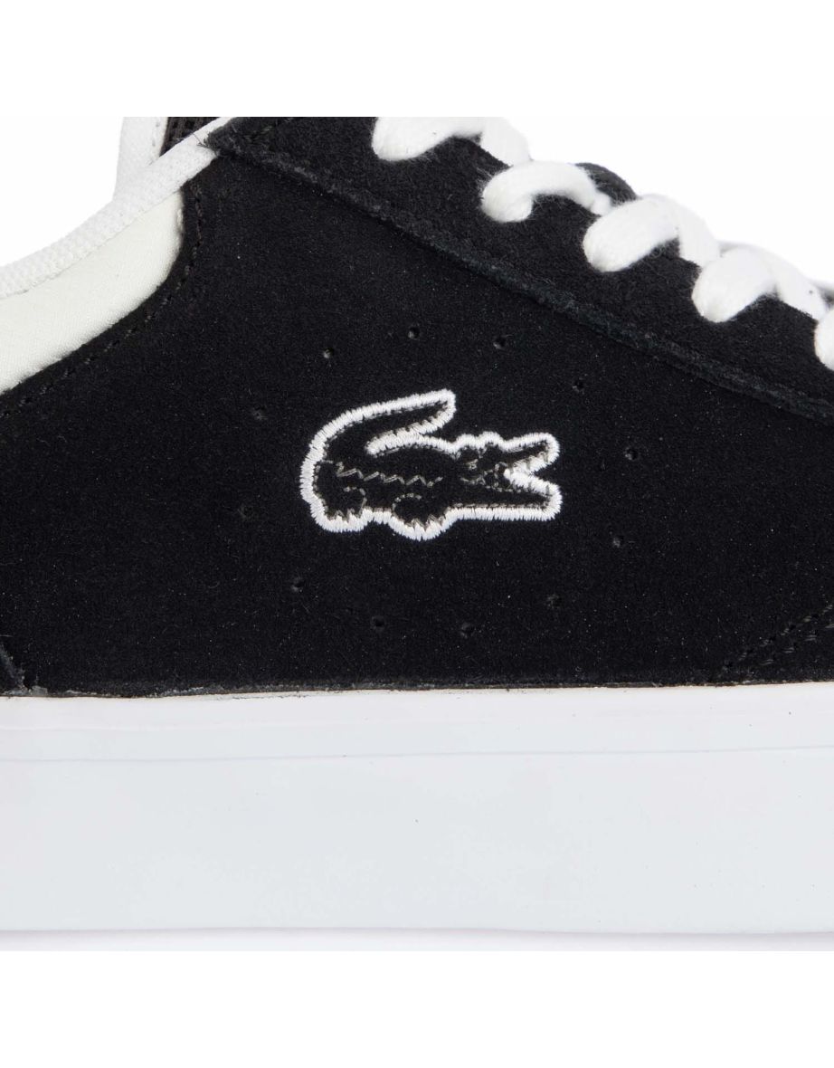 Men's Lacoste Trackserve Trainers in Black - 5