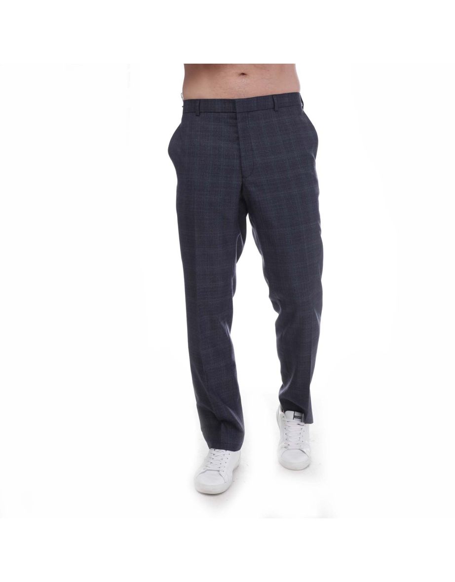 Men's Ted Baker Airforce Slim Fit Trousers in Blue