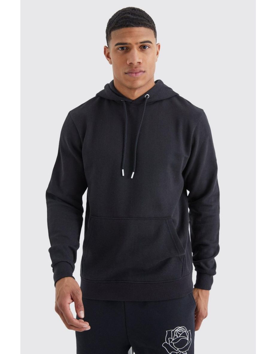 Slim Fit Basic Hoodie