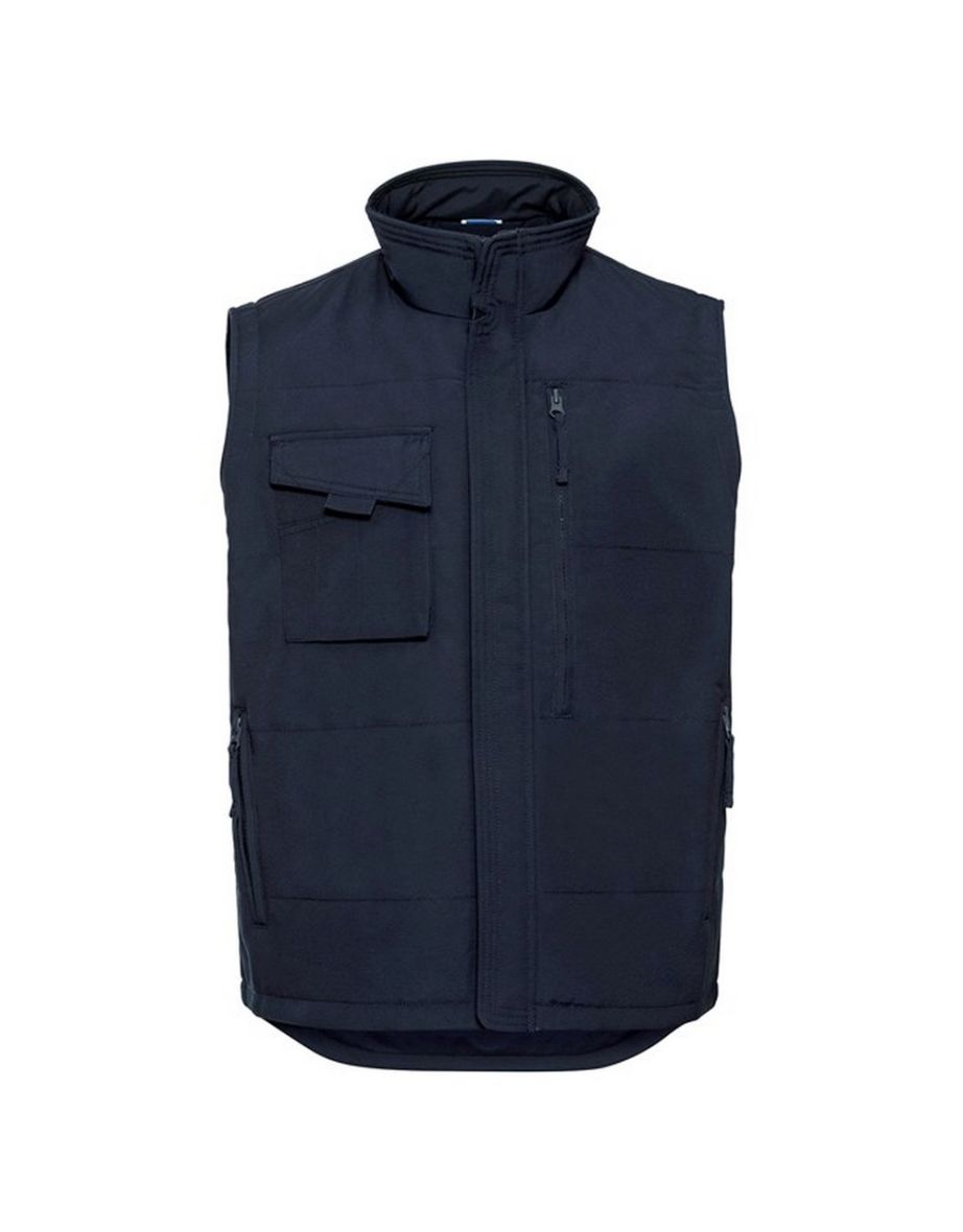 Russell Mens Heavy Duty Gilet - French Navy