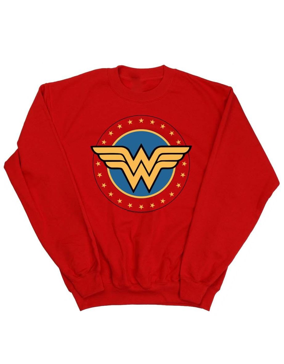 Hoodies & Sweatshirts, Wonder Woman Logo Hoodie