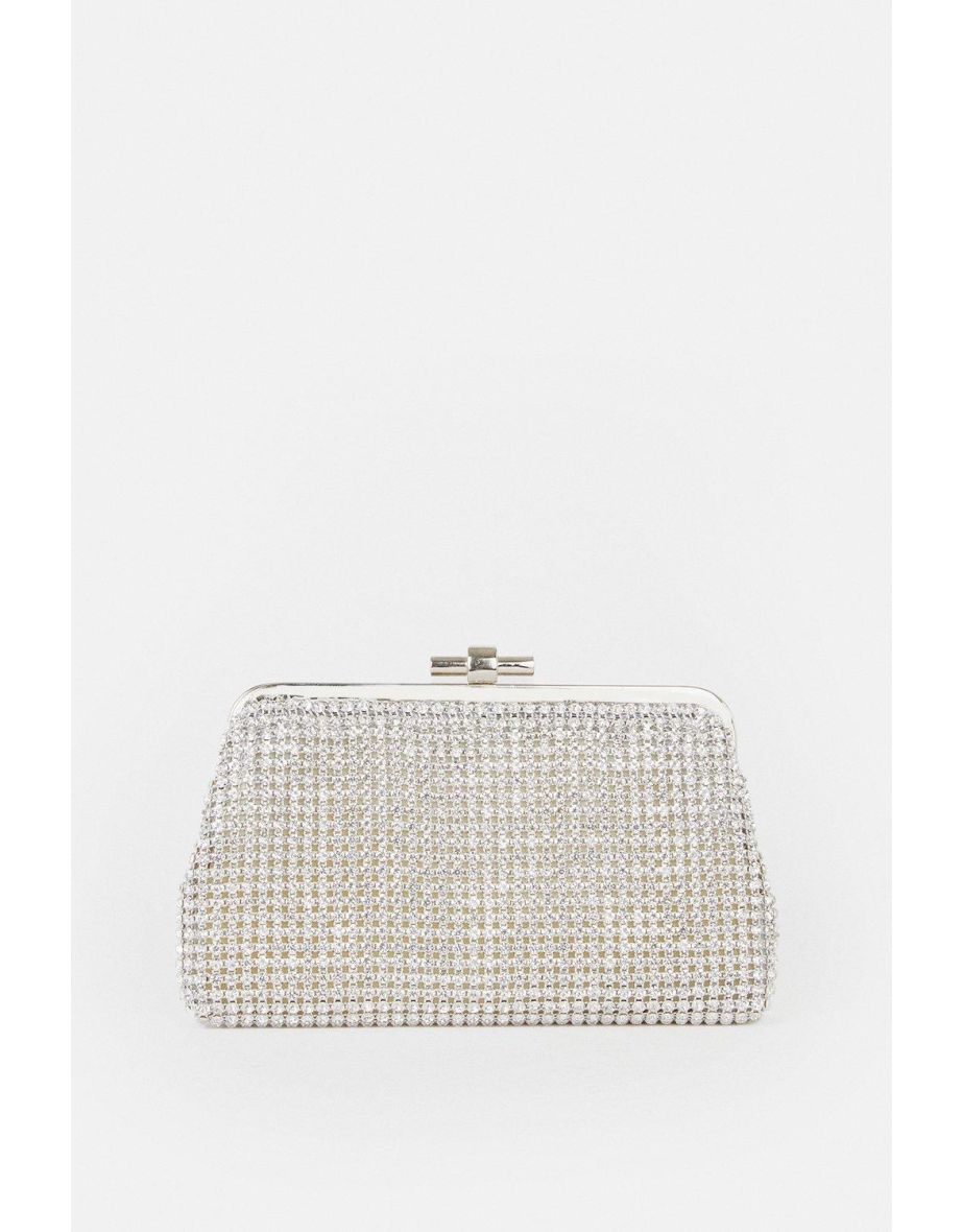 Rhinestone Clutch Bag