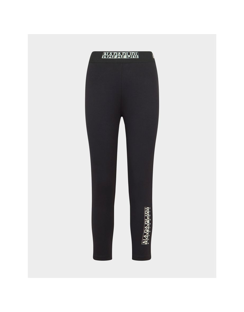 Women's Napapijri Logo Leggings in Black