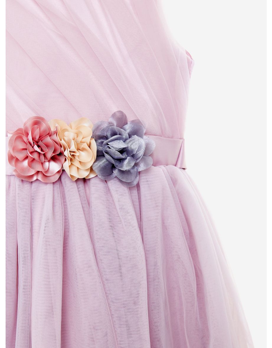 Girls Aurora Belle Dress in Pink - 3