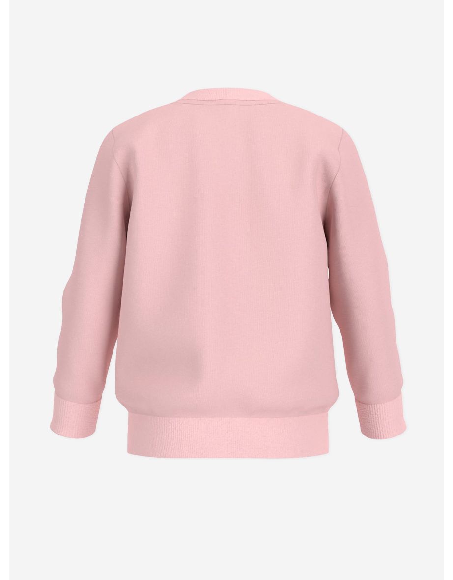 Guess Girls Teddy Bear Logo Sweatshirt in Pink - 2