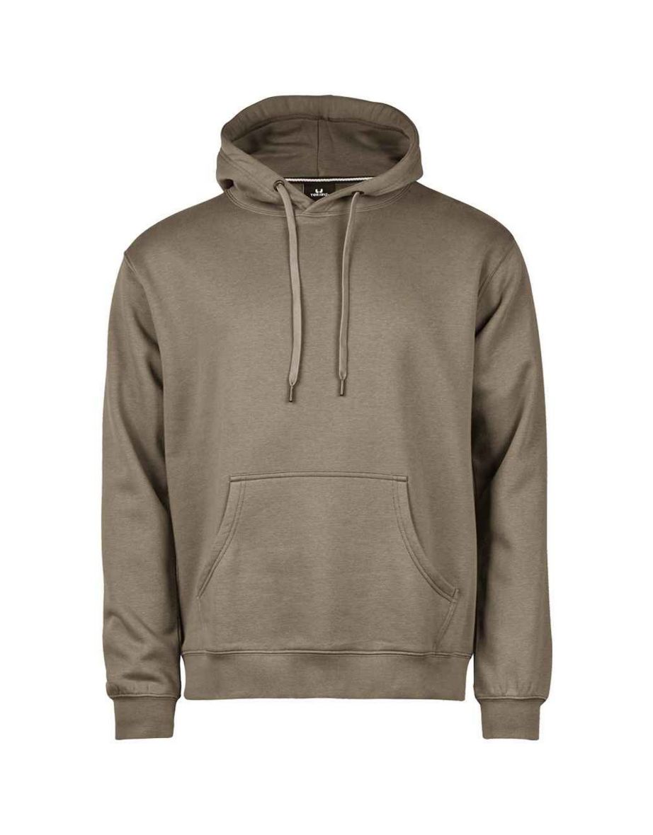 Tee Jays Mens Hooded Sweatshirt - Clay