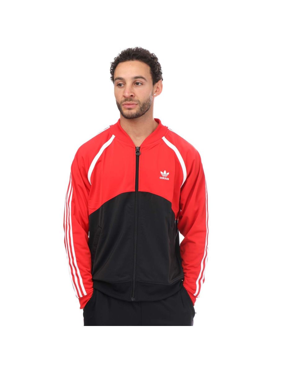 Men's adidas Originals Superstar Track Top in Black