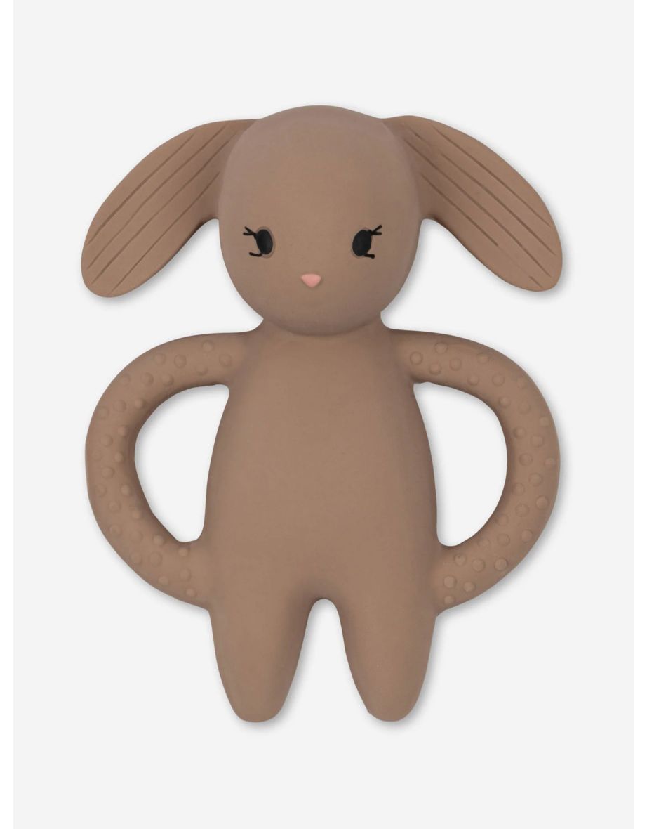 Baby Rabbit Teeth Soother in Brown