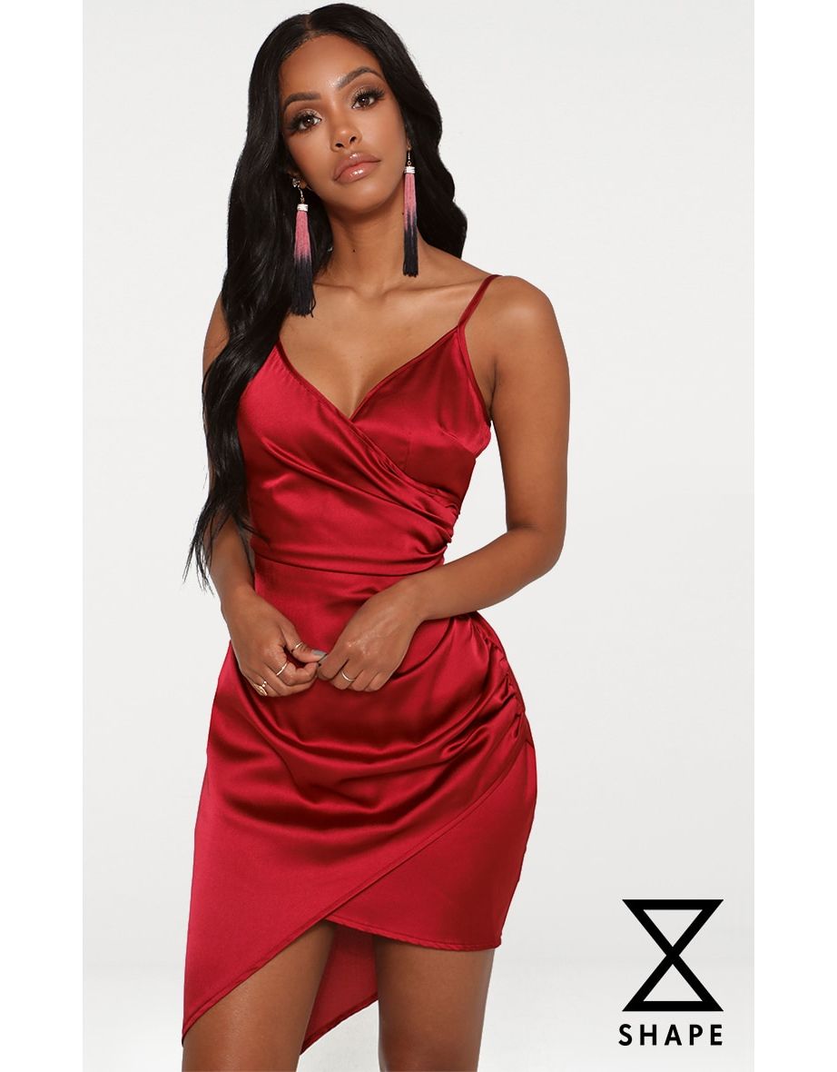 Buy Prettylittlething Wrap Dresses in ...