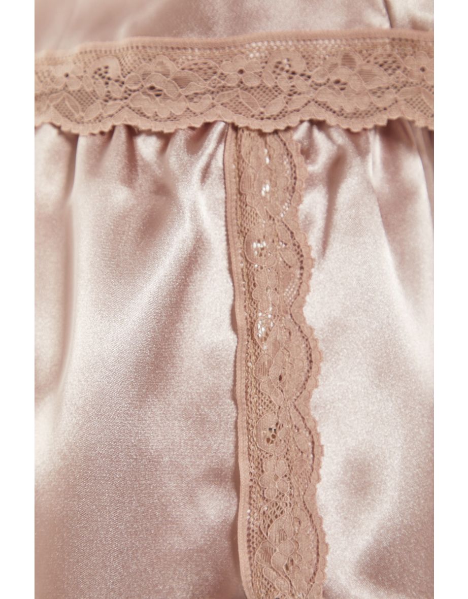 Pajama Set - Brown - Plain - 7