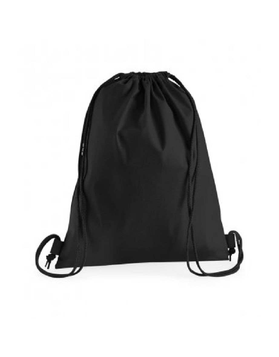 Westford Mill Premium Cotton Gymsac - Black
