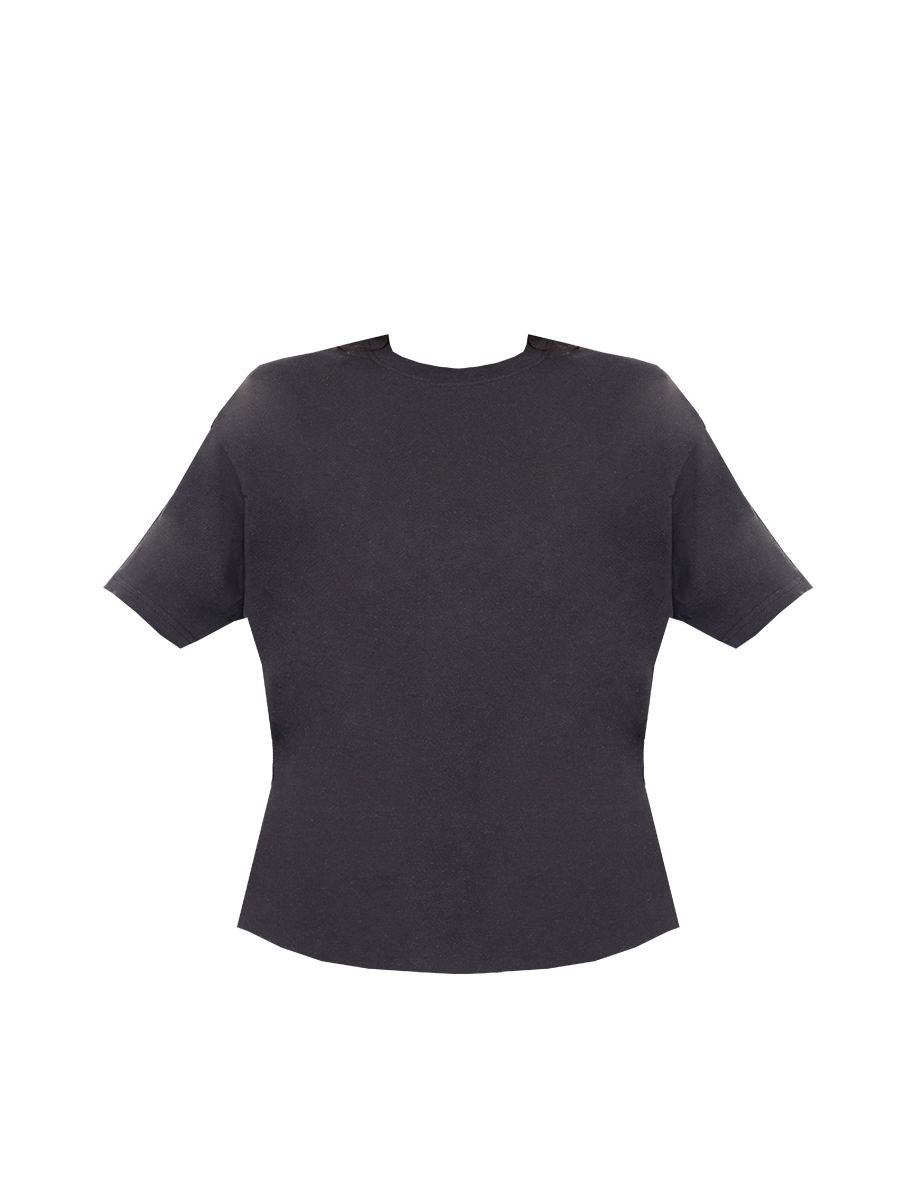 Tall Black Oversized Boyfriend T Shirt - 2