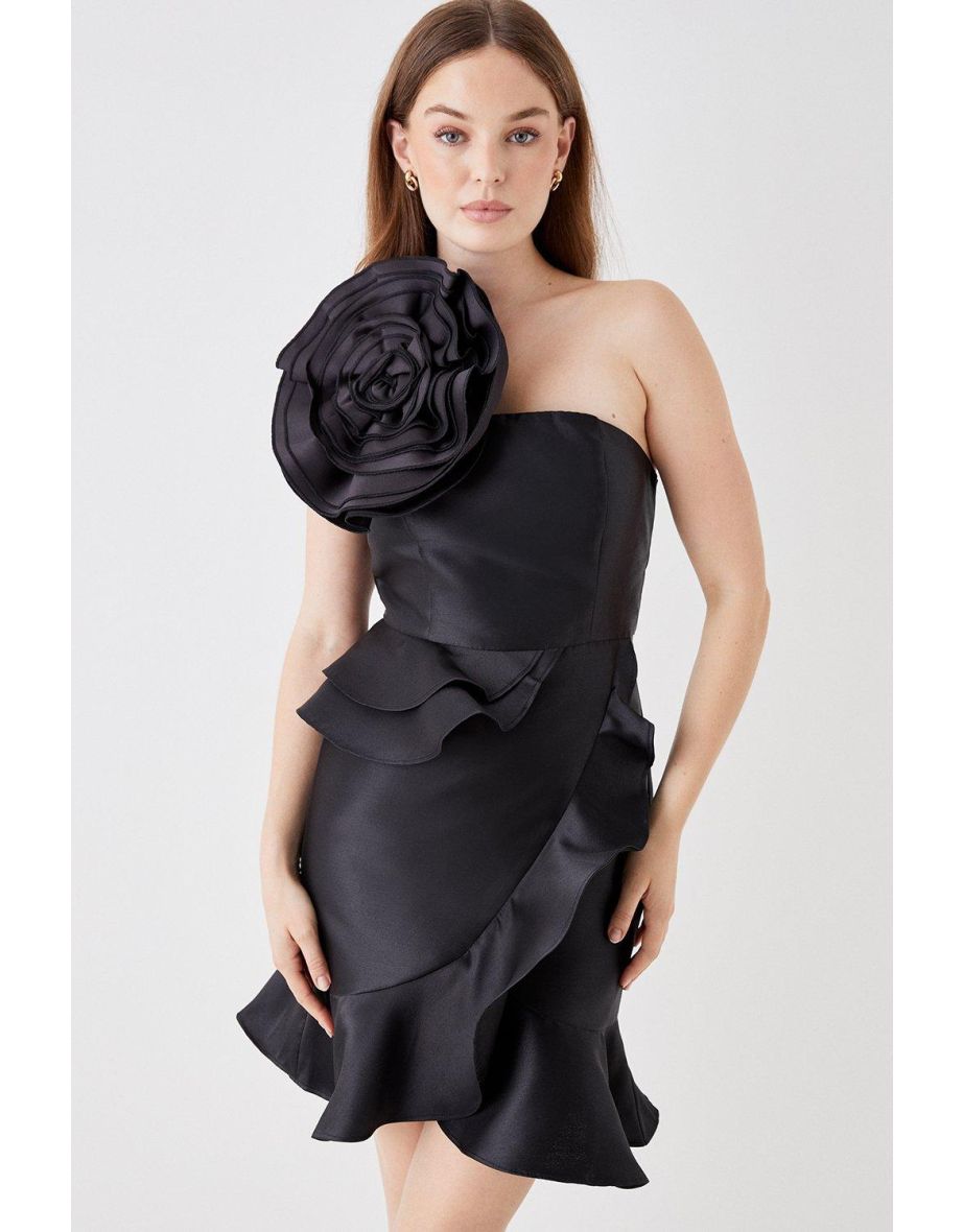 Black cocktail clearance dress for debut