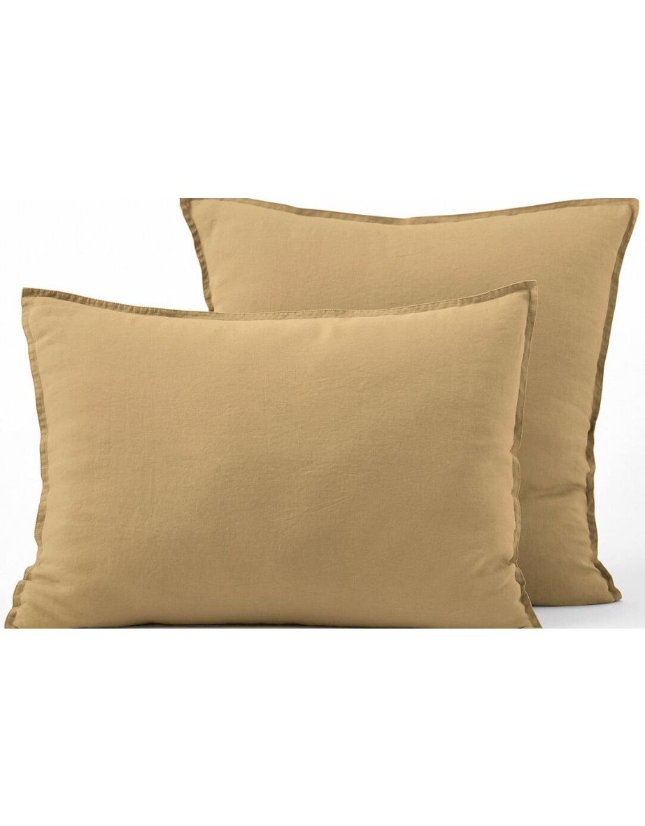 Elina 100% Washed Linen Pillowcase