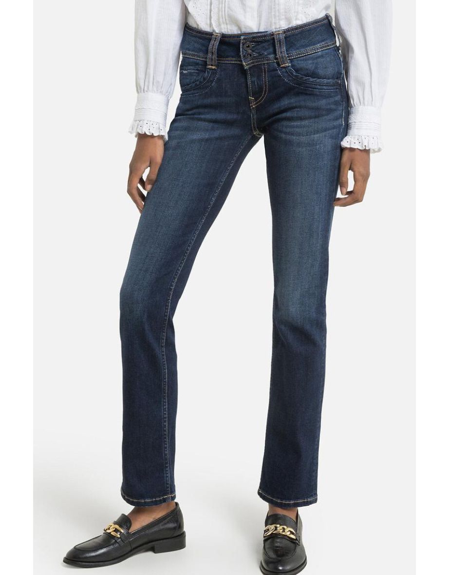 Gen Straight Jeans in Mid Rise