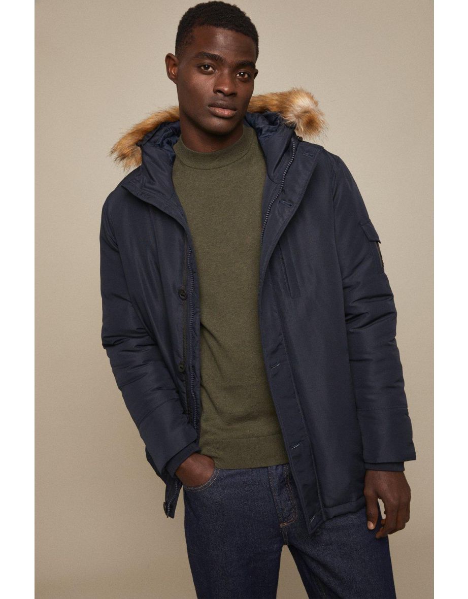 Smart cheap parka coat