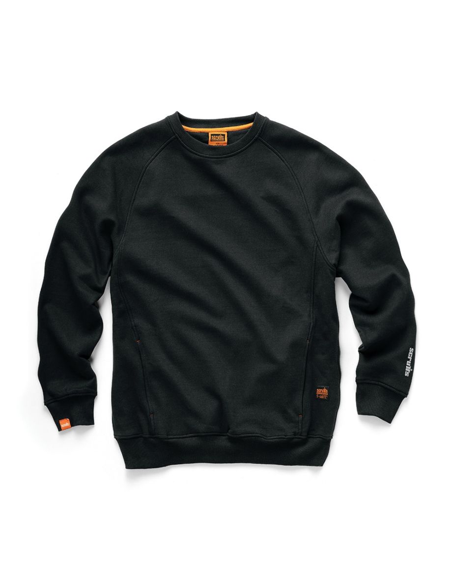 Black work sweatshirt sale