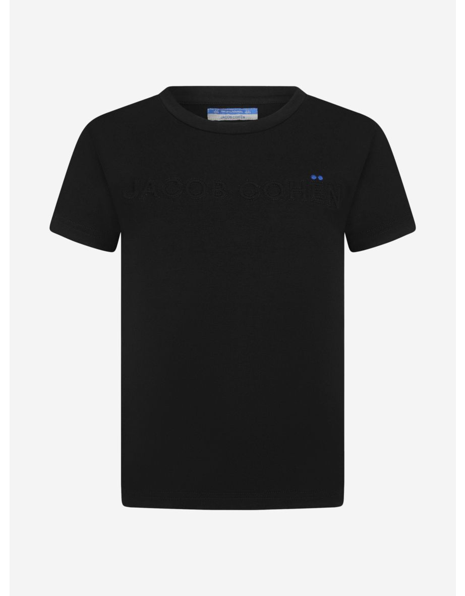 Jacob Cohen Black Graphic T-Shirt