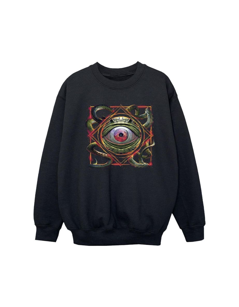 Marvel Girls Doctor Strange Snake Eyes Sweatshirt - Black
