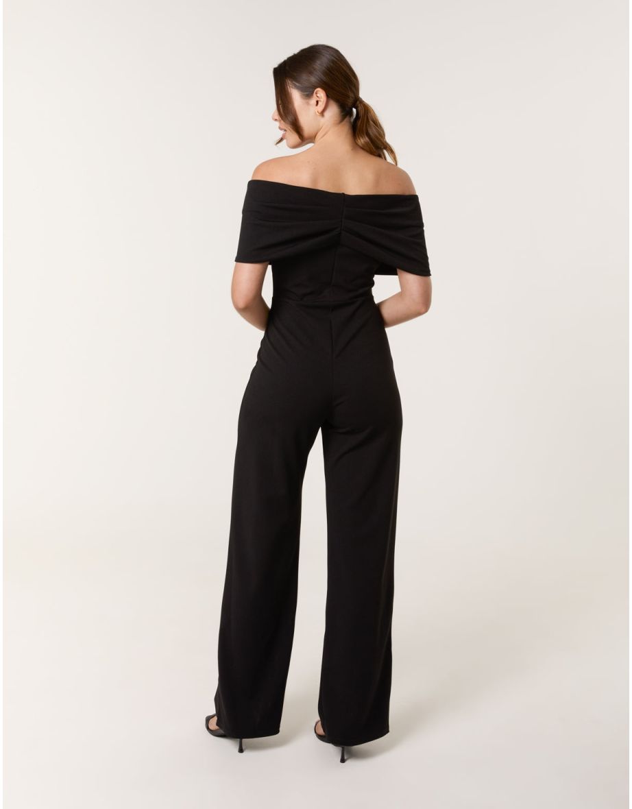 Bardot Wrap Jumpsuit - 4