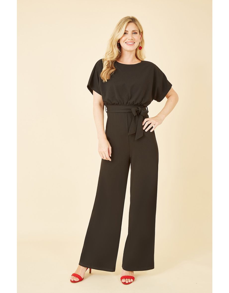 Mela london belted sales jumpsuit