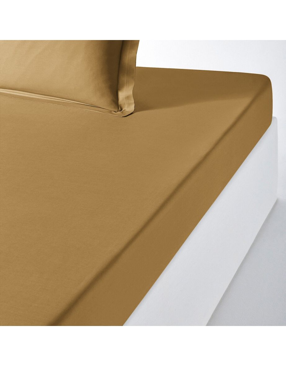 Scenario Plain 100% Organic Cotton Fitted Sheet