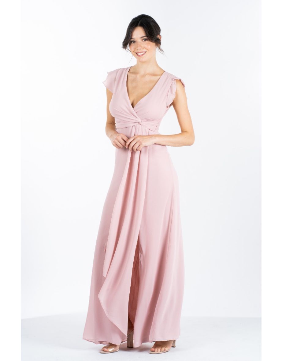 TFNC Juba Blush Pink Maxi Dress