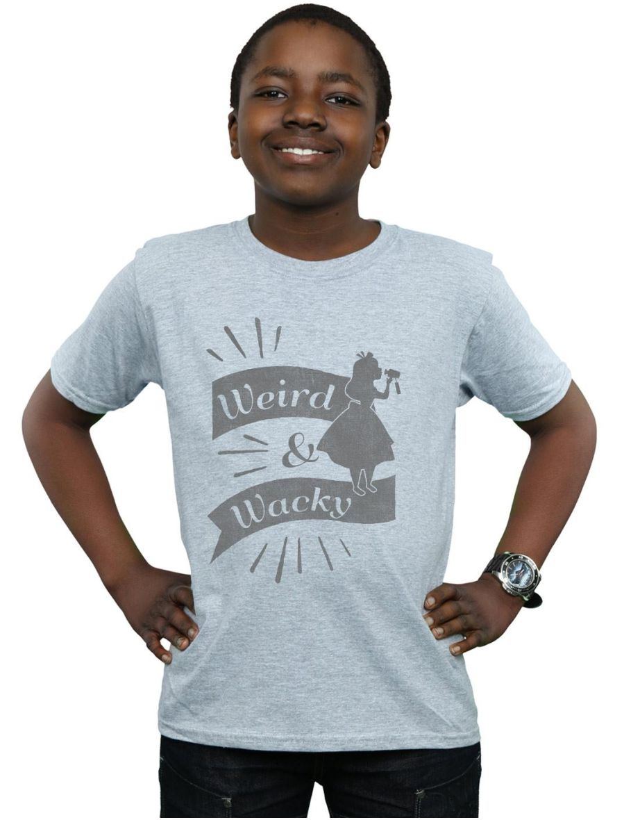 Disney Boys Alice In Wonderland Weird And Wacky T-Shirt