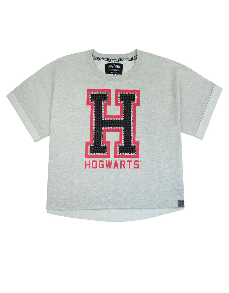 Harry Potter Womens/Ladies Hogwarts Alumni Cropped T-Shirt