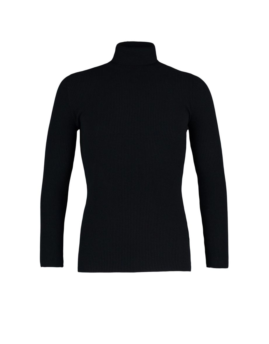 Sweater - Black - Fitted - 7