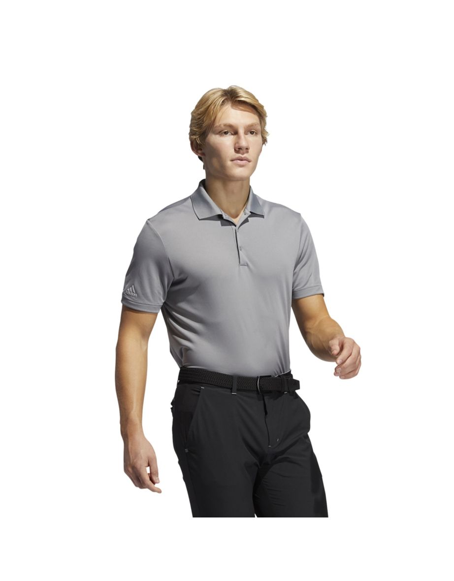 Adidas Mens Polo Shirt - Grey - 1