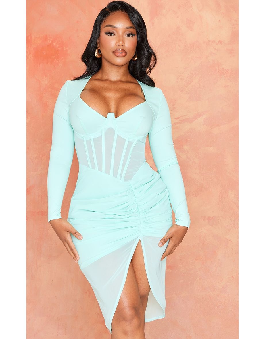 Mint midi dress hotsell