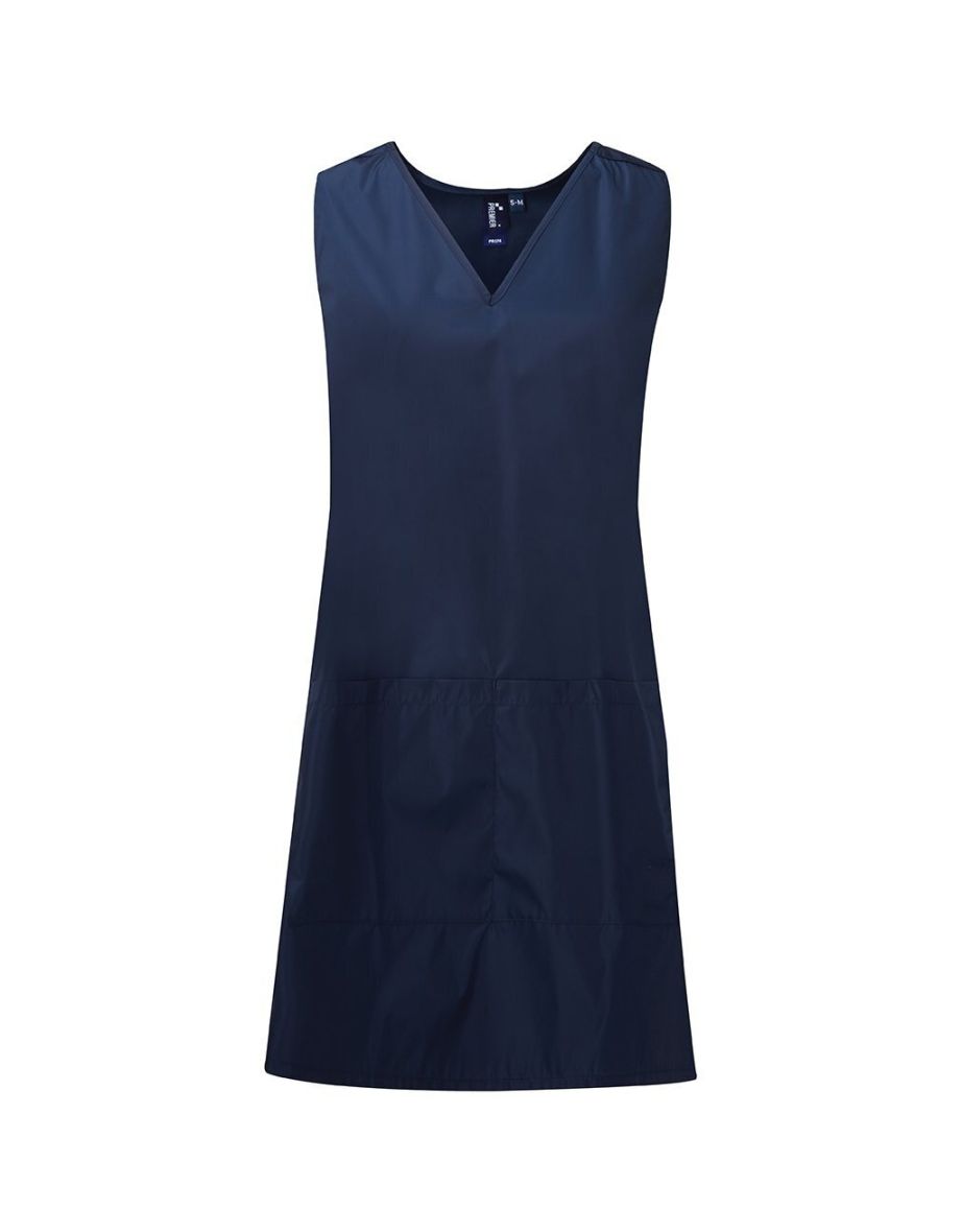 Premier Womens/Ladies Wrap Around Work Tunic - Navy
