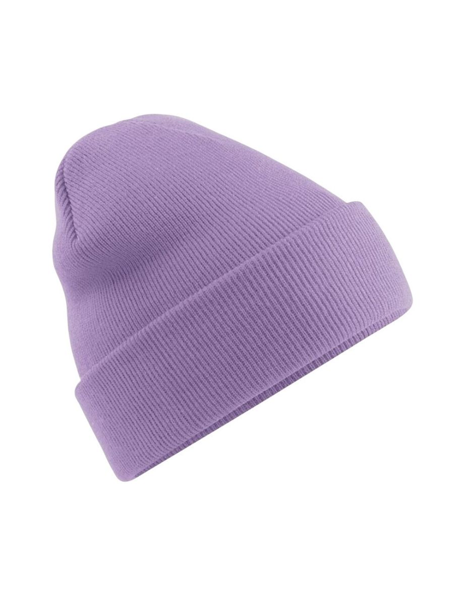 Beechfield Soft Feel Knitted Winter Hat - Lavender
