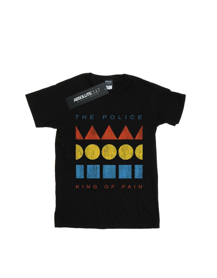 The Police Boys King Of Pain T-Shirt - Black