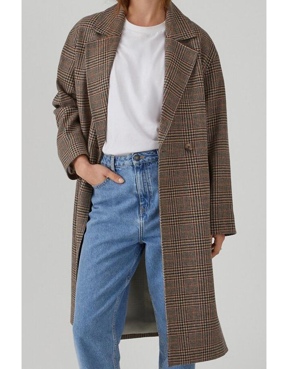 Coat in Prince of Wales Check Print - 5