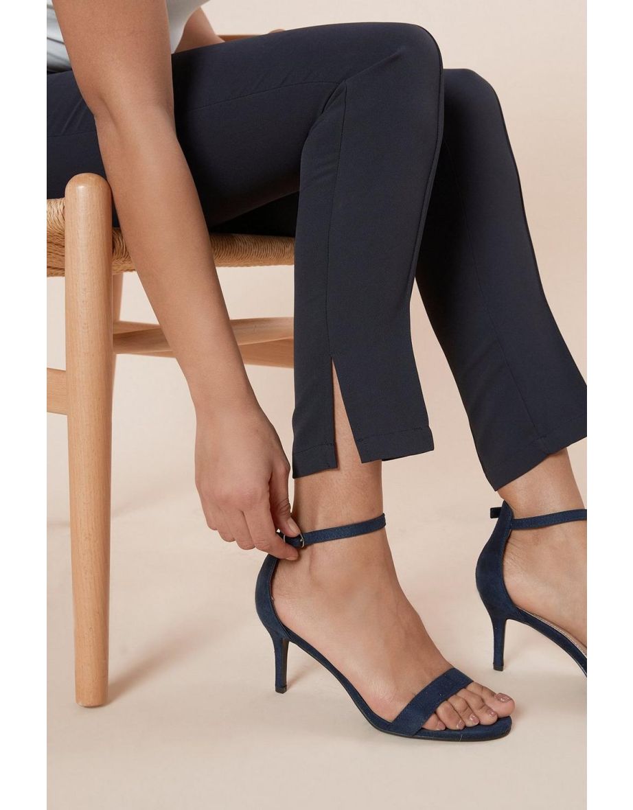 Tasha Low Stiletto Barely There Heeled Sandals