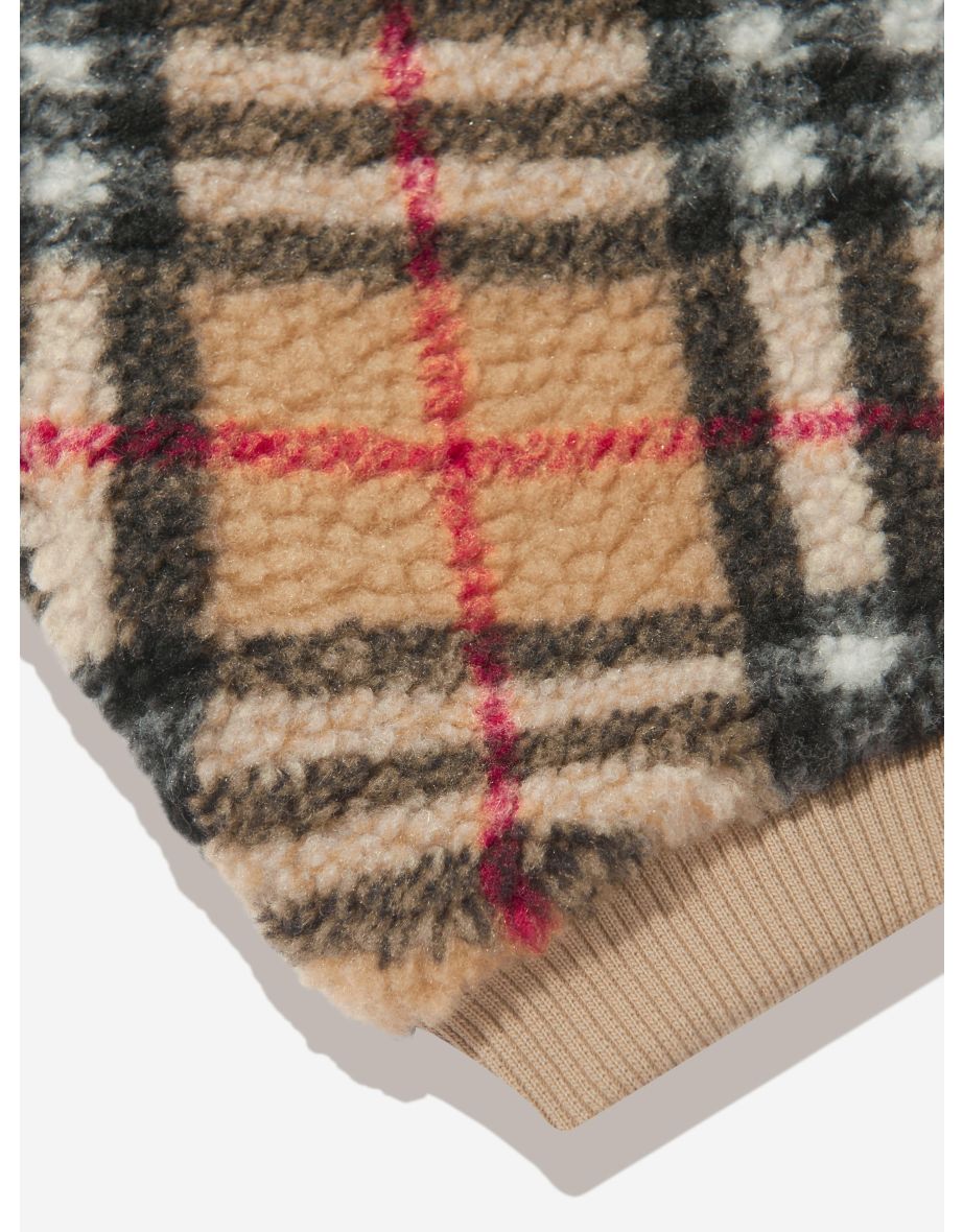 Baby Boys Archive Check Edgar Joggers in Beige - 3