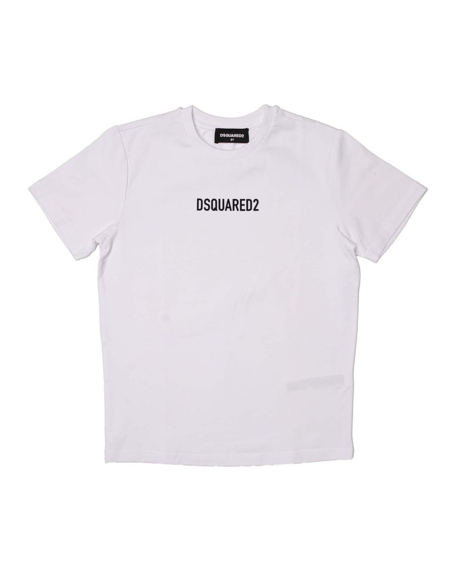 Dsquared2 boy's T-shirt in cotton Black