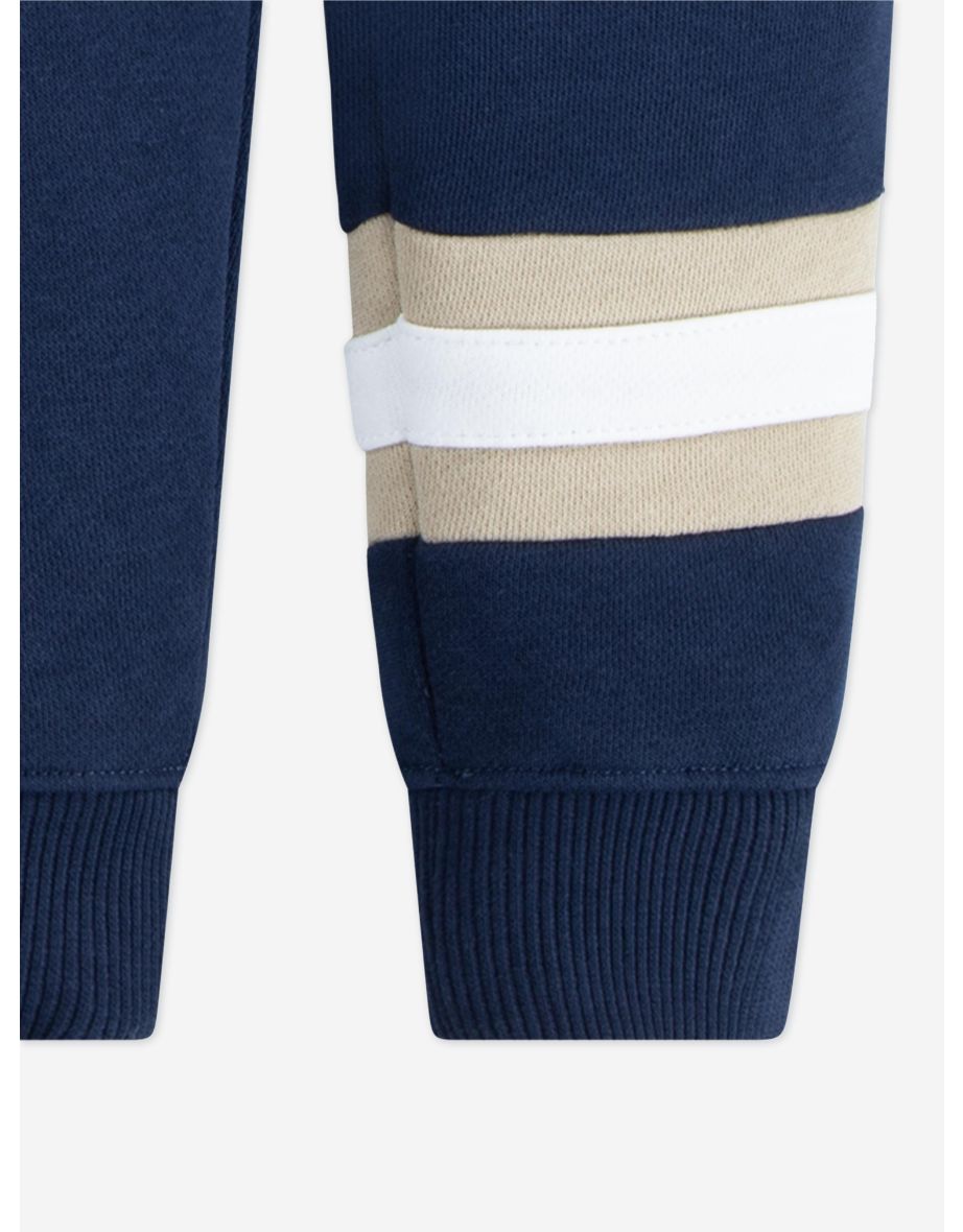 Baby Boys Denim Dungrees in Blue - 7