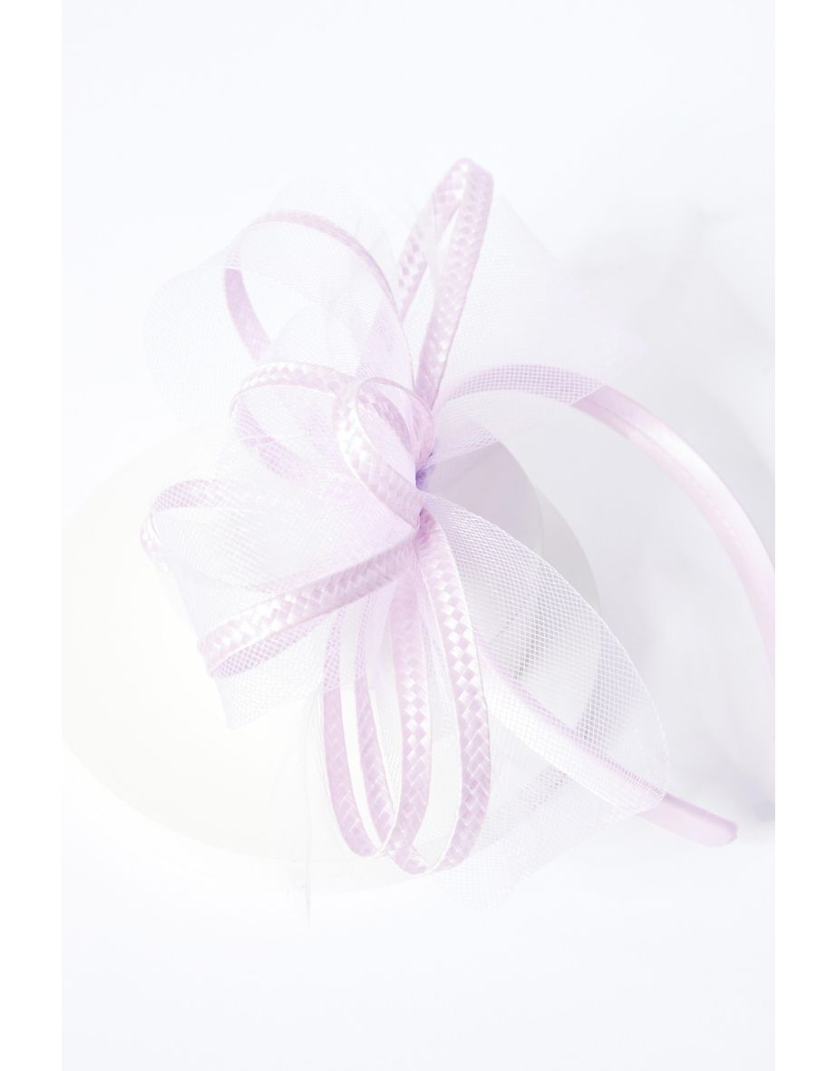 Quiz Lilac Headband Fascinator - 2
