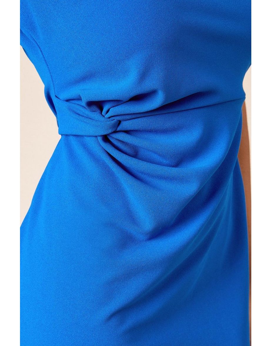 Twist Scuba Midi Dress - 3
