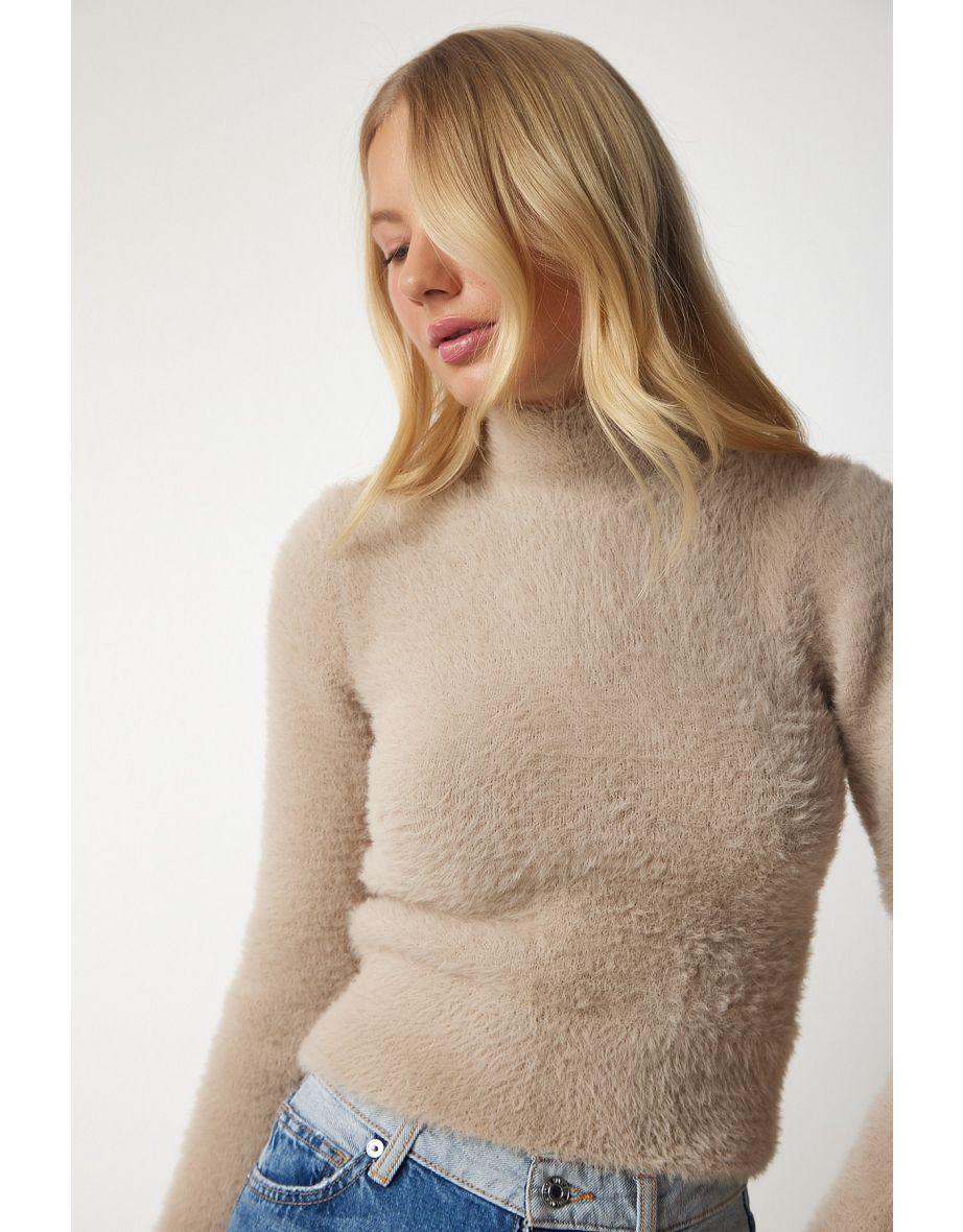 Women's on sale polyester turtleneck