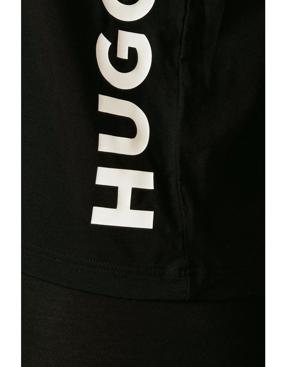 Hugo Sporty Logo T-Shirt Black - 3