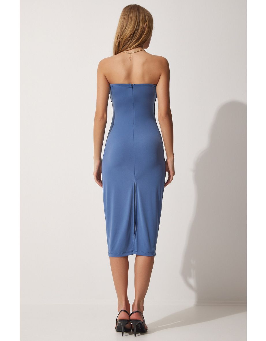 Strapless Sandy Knitted Dress - 2