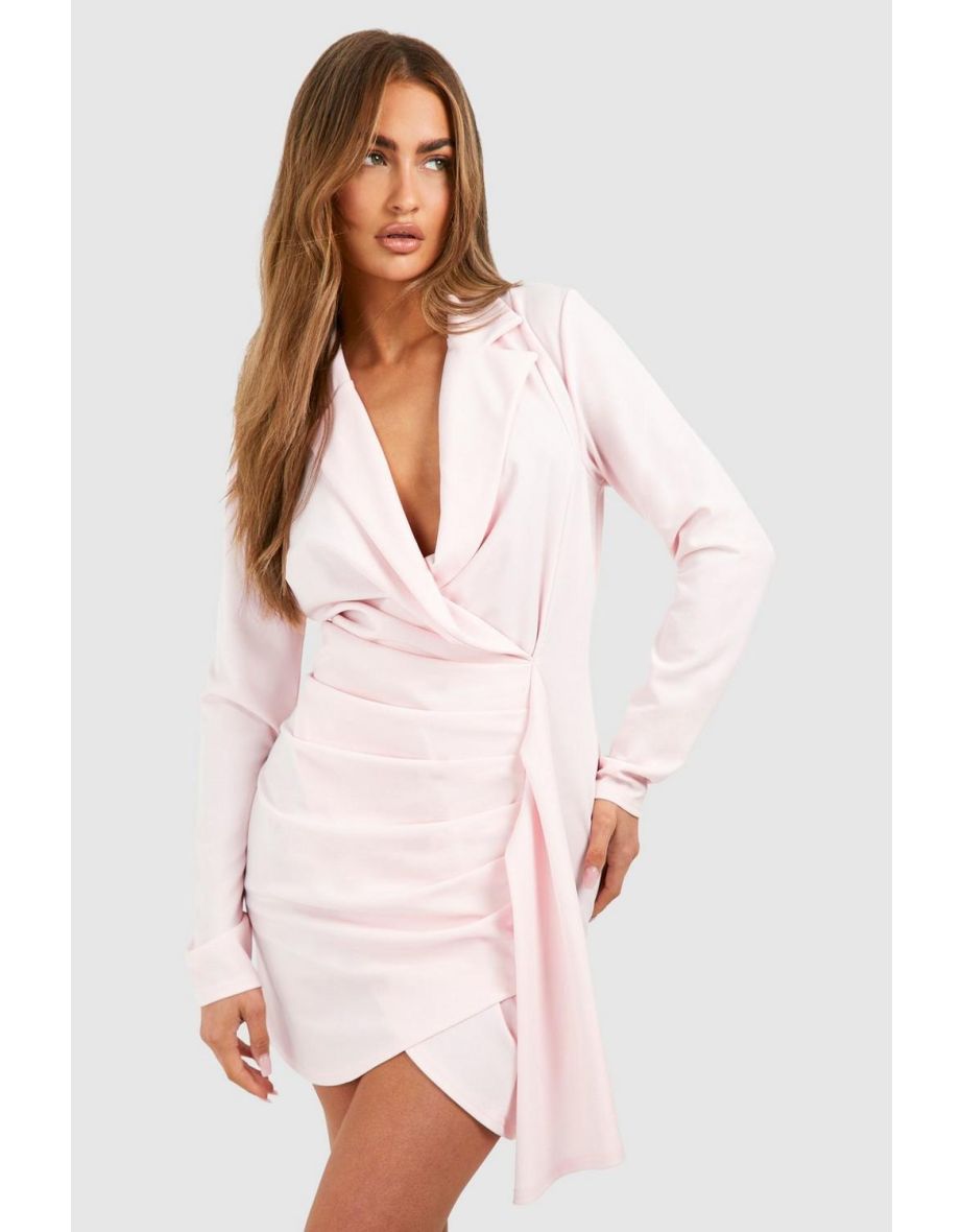 Light pink blazer dress best sale